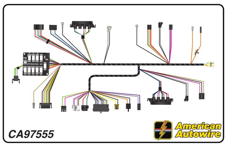 DASH HARNESS, auto. trans