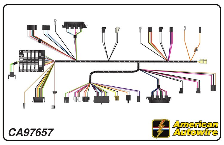 DASH HARNESS, auto. trans