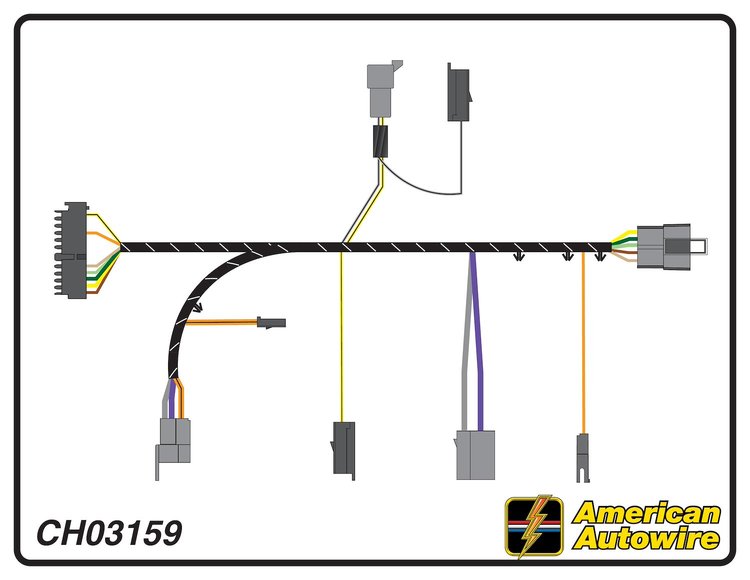 REAR BODY HARNESS, interm