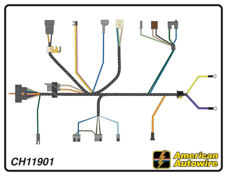 CHEVELLE WIRING HARNESS