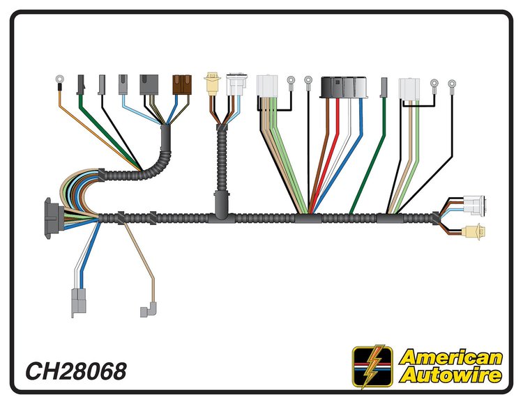 FRONT LIGHT HARNESS, Chev