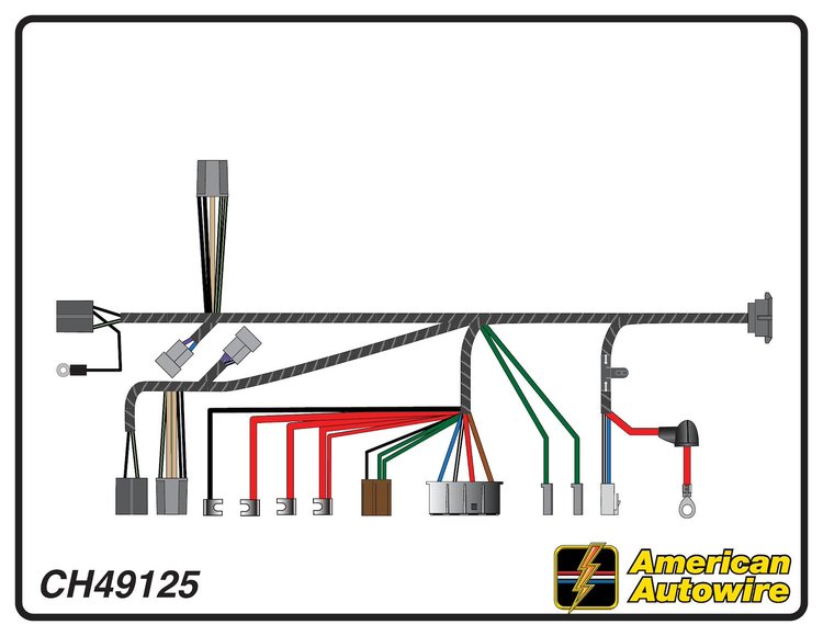 FRONT LIGHT HARNESS, with