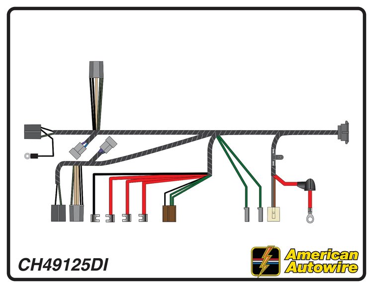 FRONT LIGHT HARNESS, with