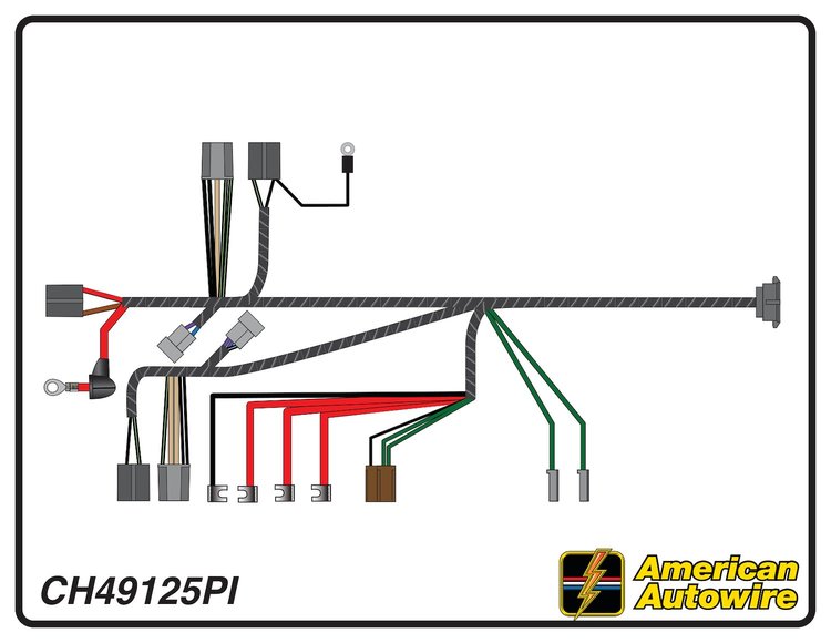 FRONT LIGHT HARNESS, with