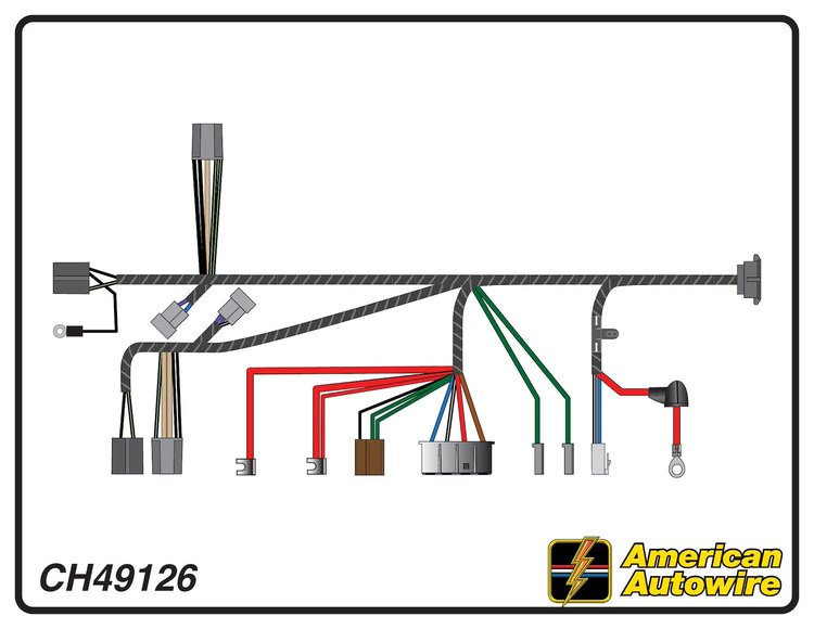 FRONT LIGHT HARNESS, with