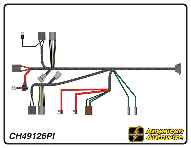 FRONT LIGHT HARNESS, with