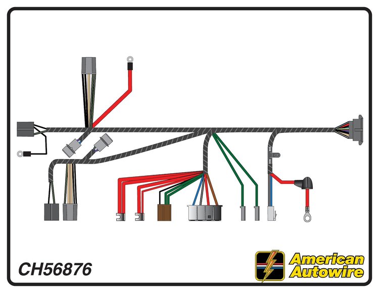 FRONT LIGHT HARNESS, with