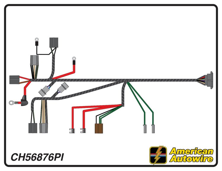 FRONT LIGHT HARNESS, with