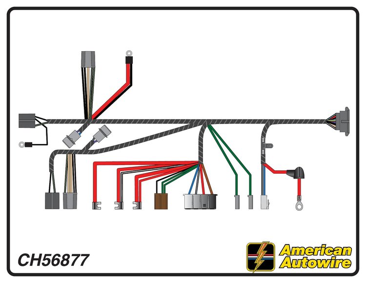 FRONT LIGHT HARNESS, with