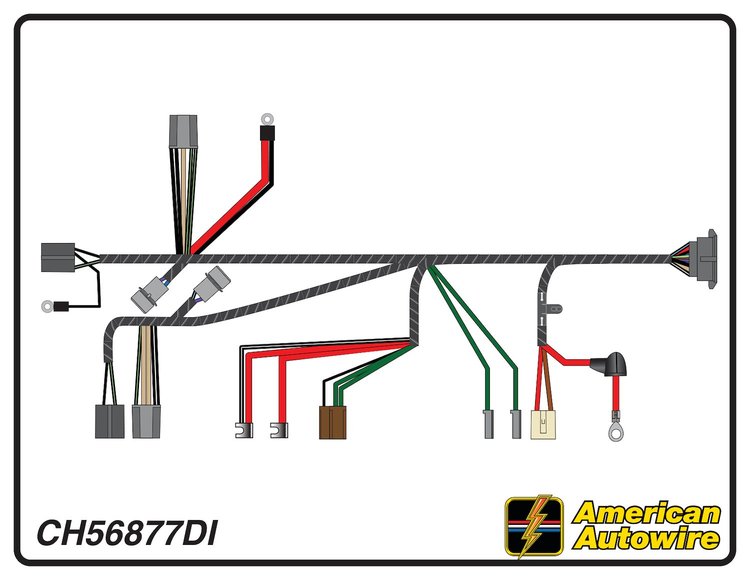 FRONT LIGHT HARNESS, with