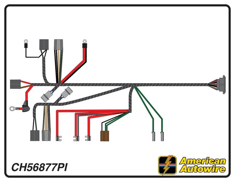 FRONT LIGHT HARNESS, with