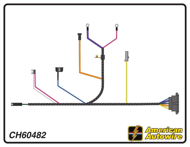 ENGINE HARNESS, V8, speci