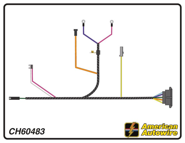 ENGINE HARNESS, V8, speci