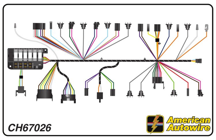 DASH HARNESS, column shif