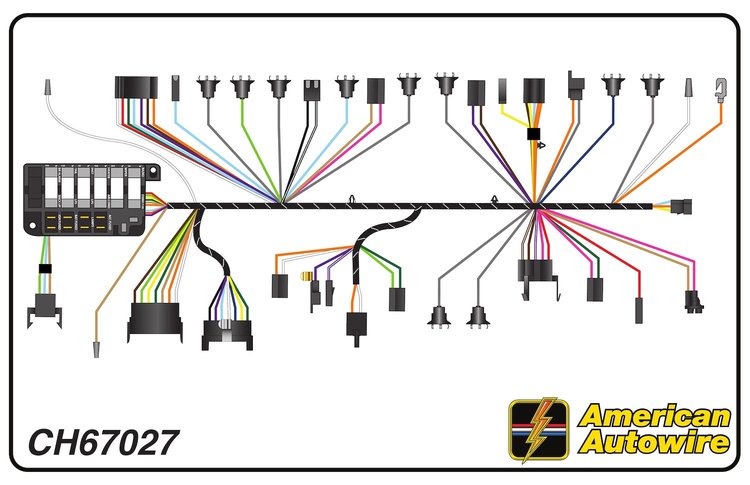 DASH  HARNESS, column shi