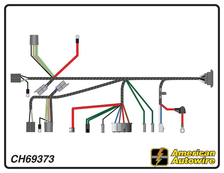 FRONT LIGHT HARNESS, with