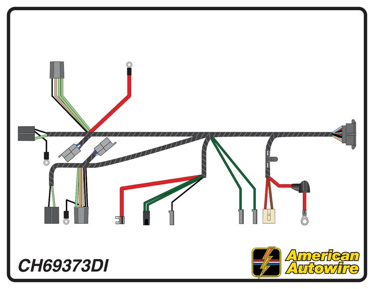 FRONT LIGHT HARNESS, with