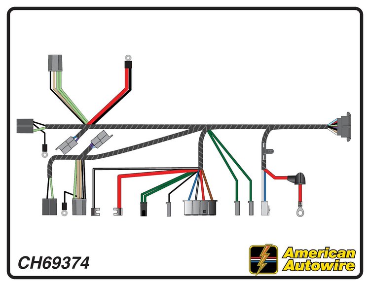 FRONT LIGHT HARNESS, with