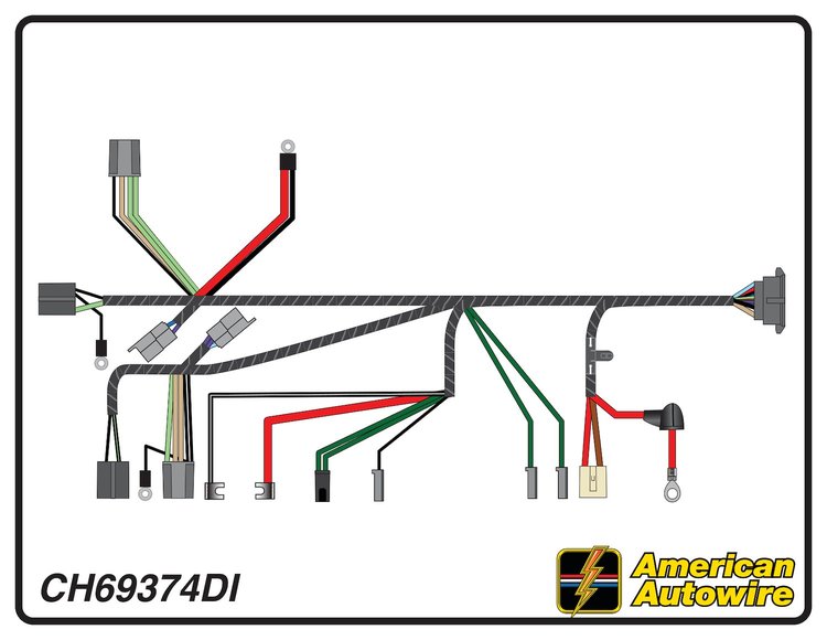 FRONT LIGHT HARNESS, with