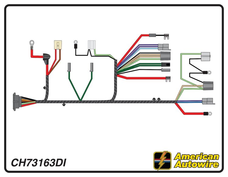 FRONT LIGHT HARNESS, with