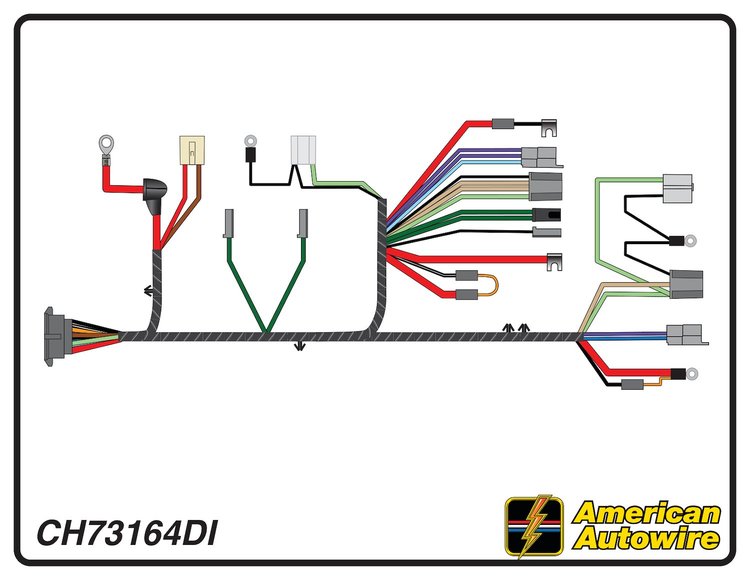 FRONT LIGHT HARNESS, with