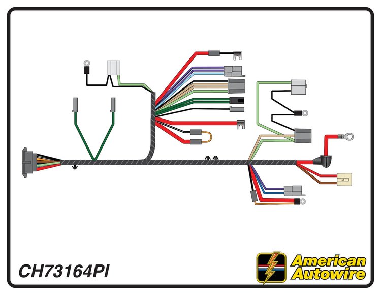 FRONT LIGHT HARNESS, with