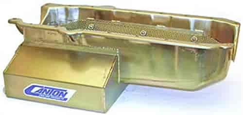 Circle Track Oil Pan 1986-Up Small Block Chevy Blocks (1-piece Rear Seal)