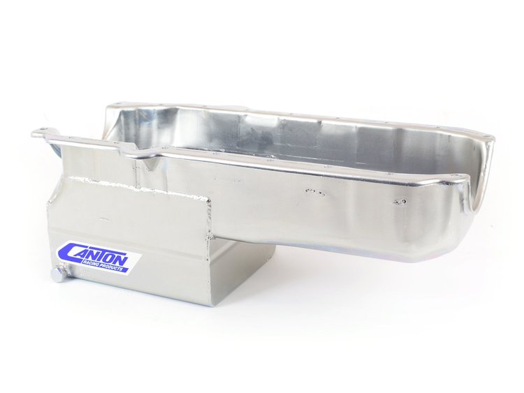 13-080T Drag Race Oil Pan 1986-Up Small Block Chevy Blocks (1-pc Rear Seal)