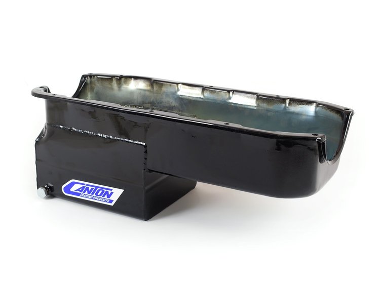 13-082BLK Oil Pan Small Block Chevy Pre-1985 Drag Race Pan For Stroker
