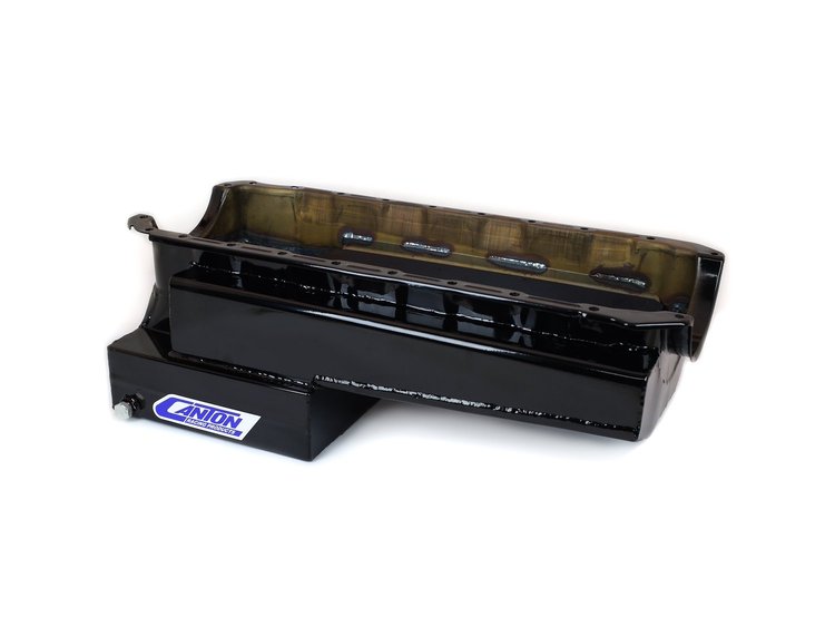 13-344BLK Oil Pan For Big Block Chevy Mark 4 Power Series Drag Race Black