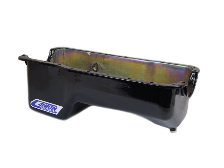 13-600BLK Oil Pan Ford 289-302 Drag Race Stock Eliminator Rear Sump Pan