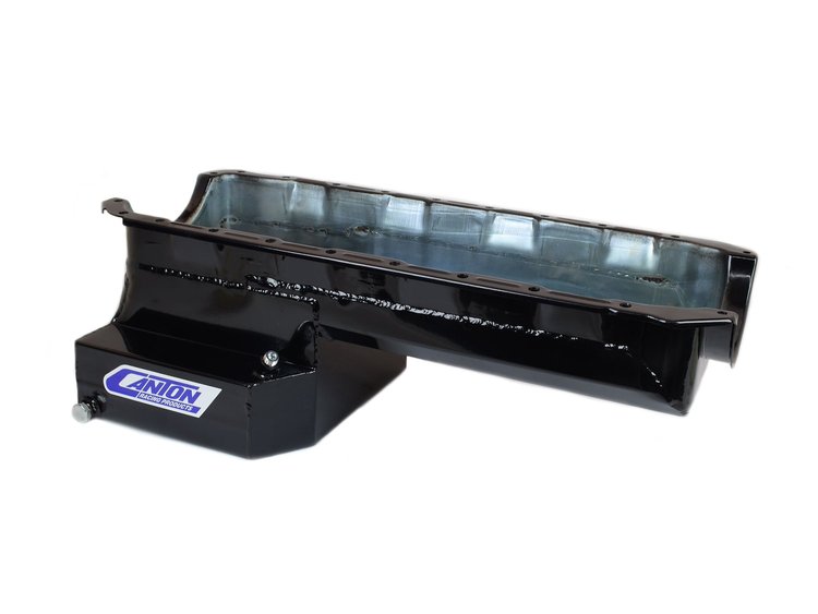 15-320BLK Oil Pan Big Block Chevy T Sump Street Pan