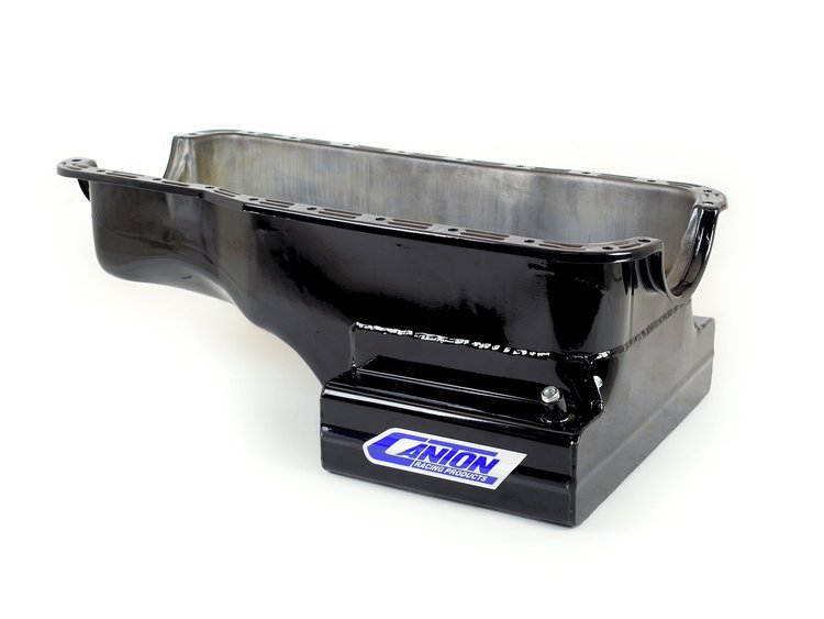 15-660BLK Oil Pan For Ford 351W For Front T Sump Street Road Race