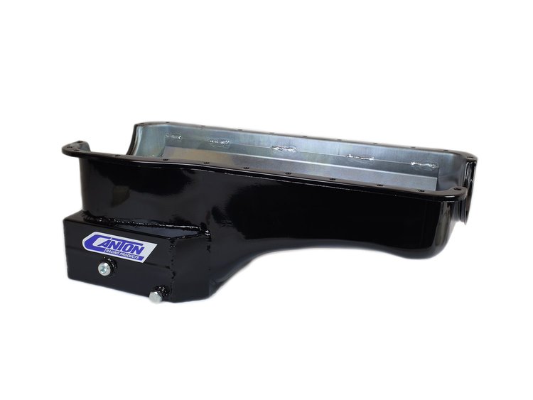 15-764BLK Oil Pan Big Block Ford Front T Sump Road Race Pan