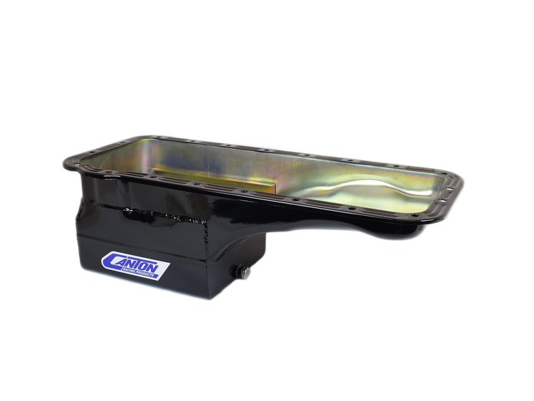 15-850BLK Oil Pan For Ford 332-428 FE Deep Front Sump Street Pan