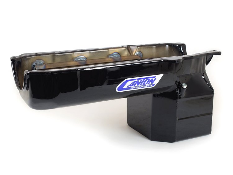 16-100T Truck Oil Pan 1986-Up SB-Chevy Blocks (1-pc Rear Seal)