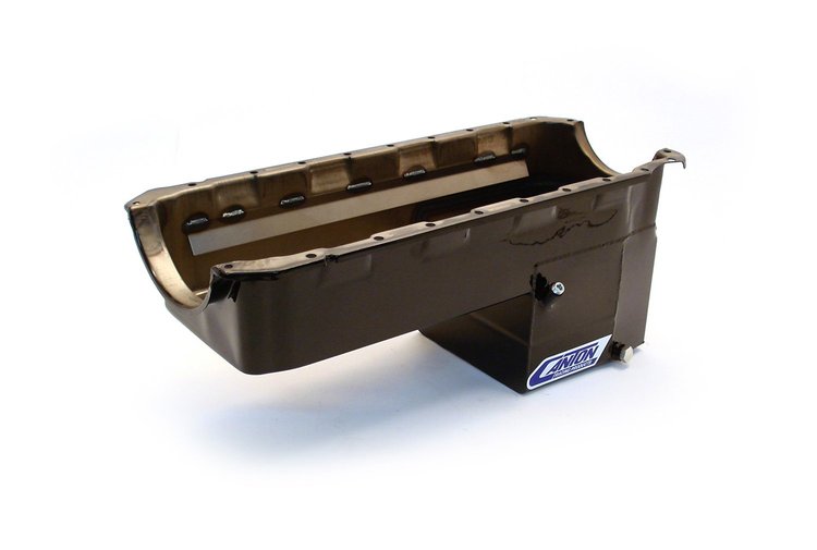 16-330 Truck Oil Pan Pre-1986 BB-Chevy Mark IV Blocks (2-pc Rear Seal)