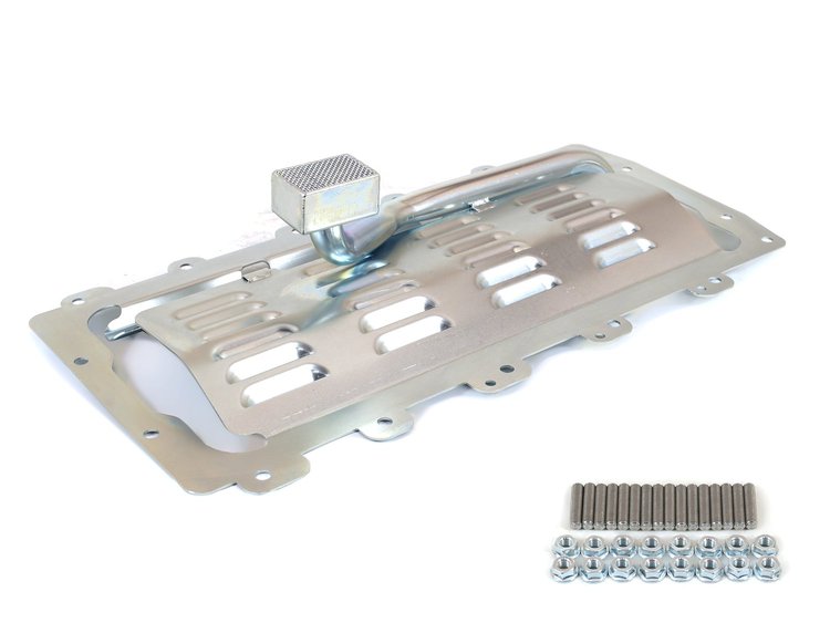 20-937P36 Louvered Windage Tray Oil Pump Pickup Combo for Ford 5.0L Coyote Engines w/Canton Rear Sump Oil Pan