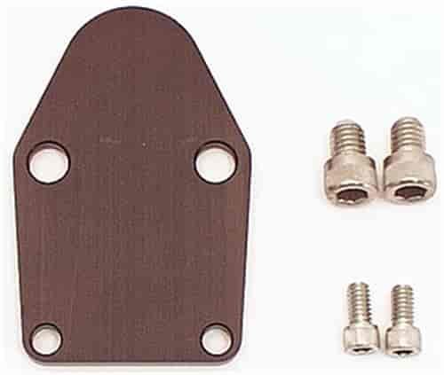 Fuel Pump Block-Off Plate SB-Chevy