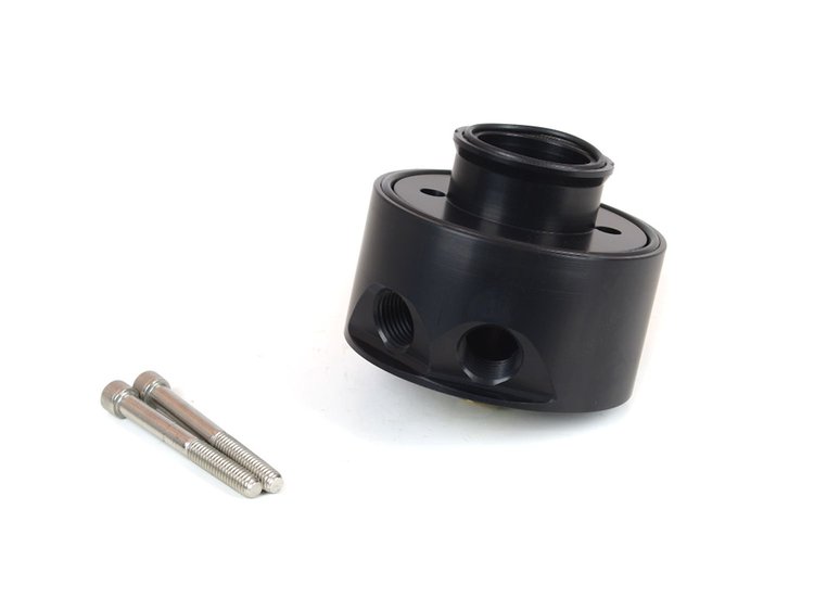 22-560 Oil Input Sandwich Adapter BB-Chevy