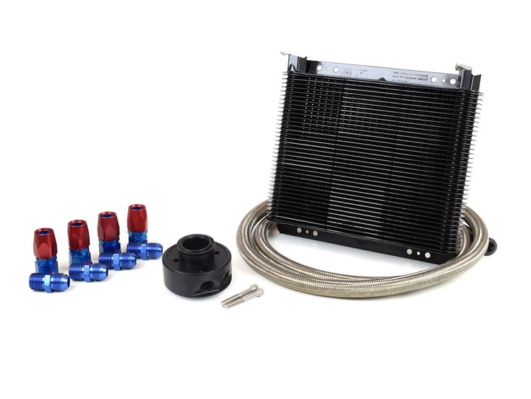 Oil Cooler Kit For 13/16"-16 Thread Large Gasket Size