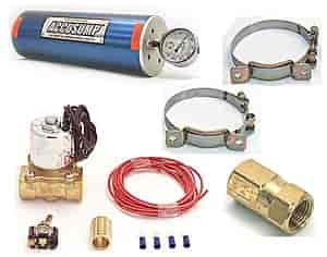 24-026K 2-Quart Accusump Kit Includes: Accusump Oil Accumulator