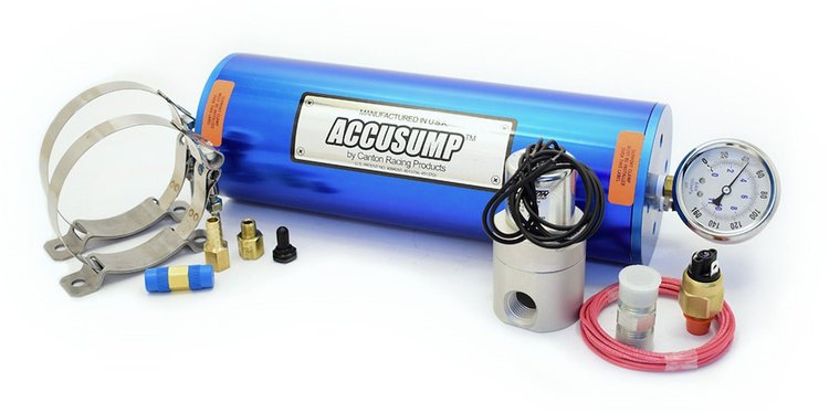 24-126 2-Quart Marine Accusump Kit Includes: Accusump Marine Oil Accumulator