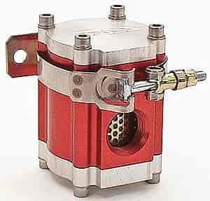 Remote Canister Fuel Filter - CM -15 4" High, 1-1/16"-12 Ports