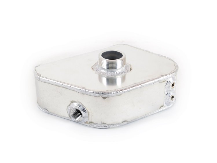 80-243 Supercharger Coolant Tank for 2005-2010 Ford Mustang Cobra w/Kenne Bell Mammoth 2.8 Supercharger [Natural Finish]