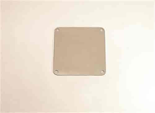 Block Off Plate Holley 4500 Carburetor