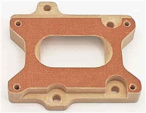Carburetor Spacer Adapter - Phenolic Holley 500, 2BBL to Ford 2300 Intake Manifold