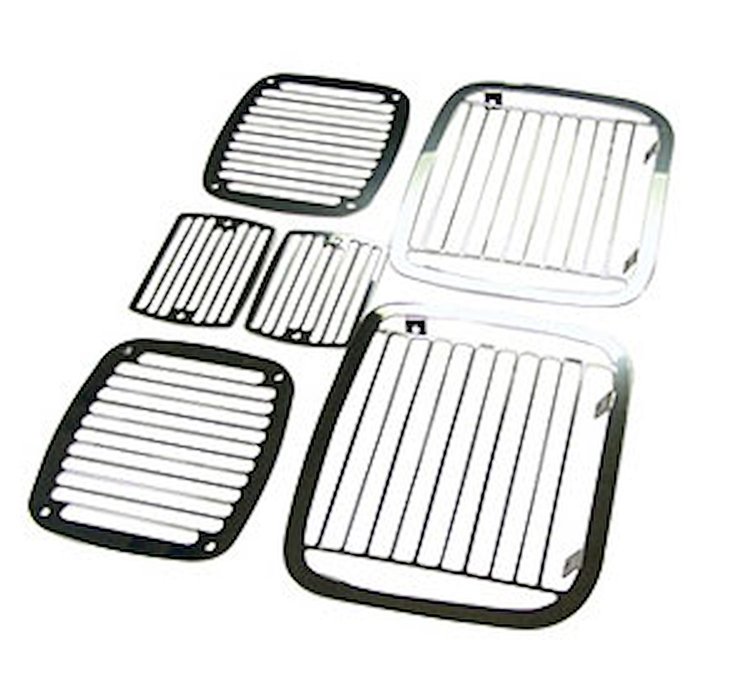 Billet Style Stone Guard Set 1987-1995 Wrangler YJ