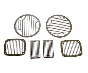 Billet Style Stone Guard Set 1997-2006 Wrangler TJ