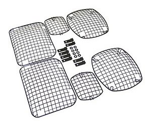 Stone Guard Set 1987-1995 Wrangler YJ